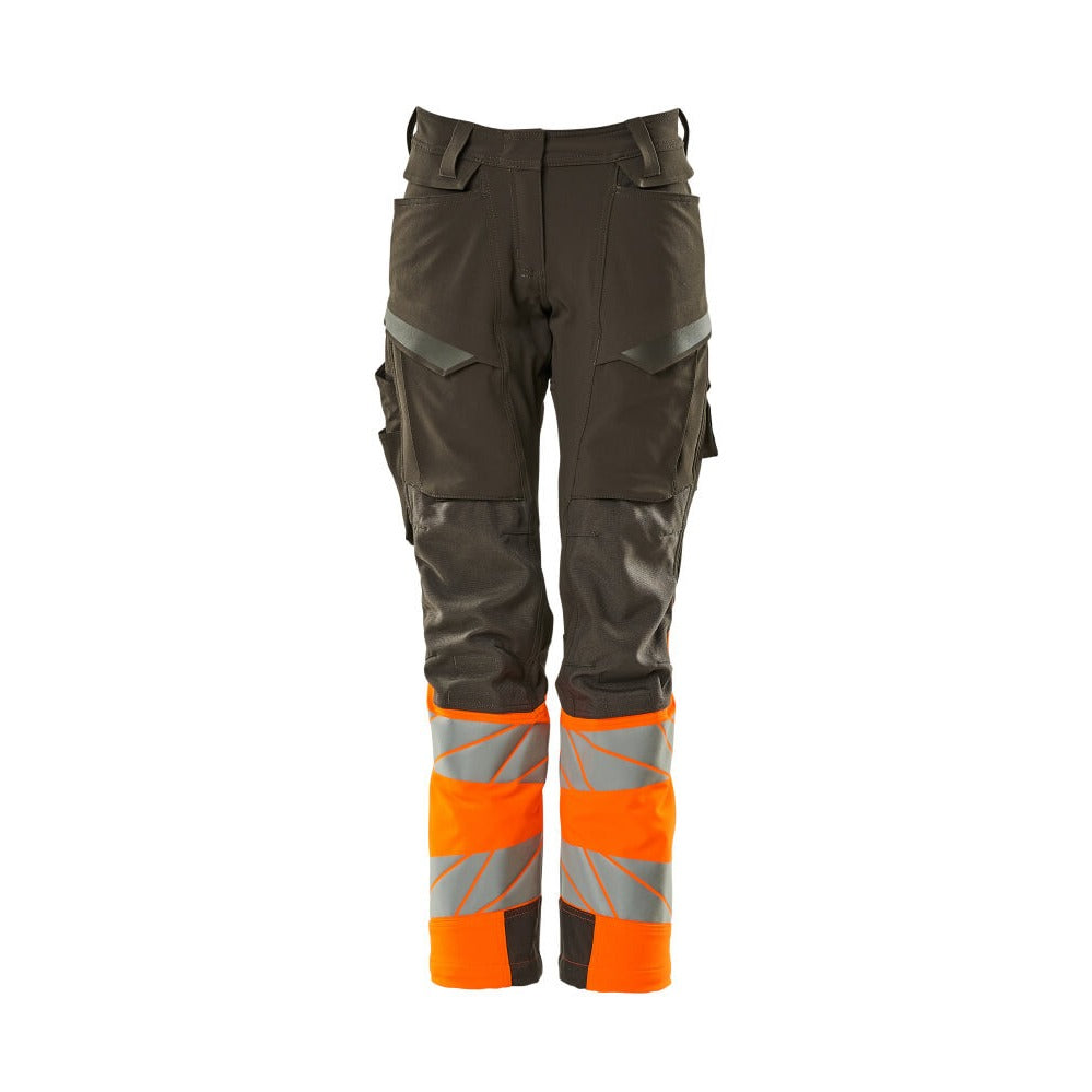 Arbeitshose mit Kniepolstertaschen ACCELERATE SAFE dark anthracite/hi-vis orange