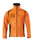 Softshell-Jacke ACCELERATE SAFE hi-vis orange/dark navy