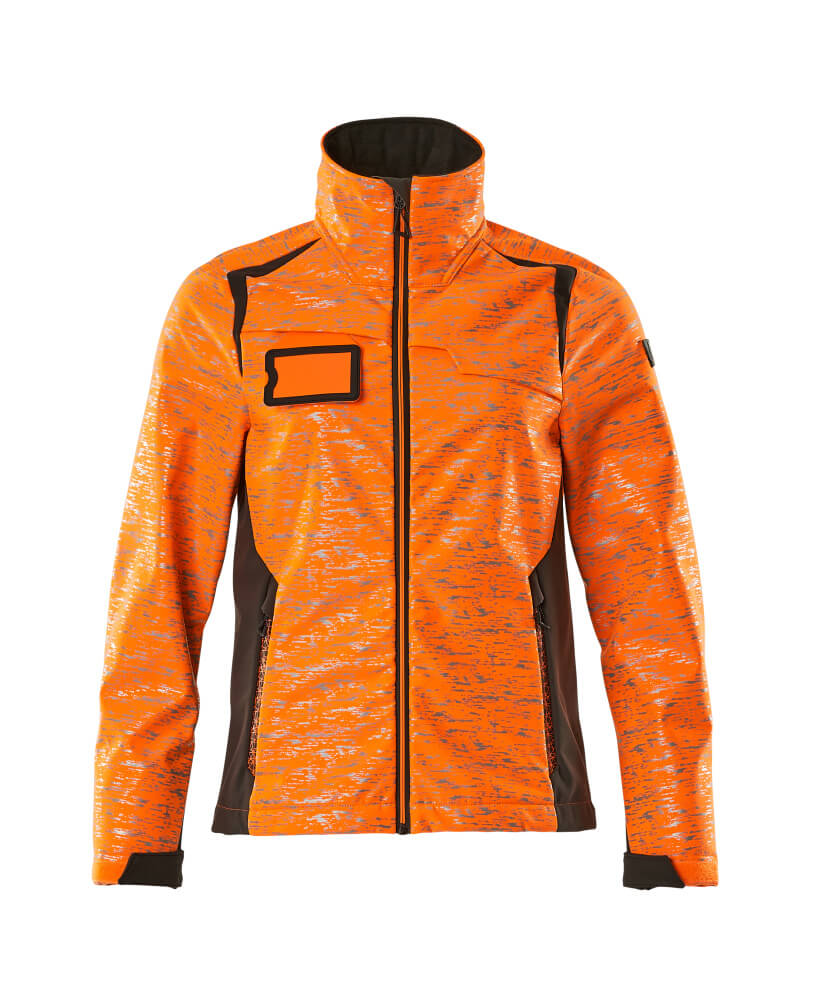 Softshell-Jacke ACCELERATE SAFE hi-vis orange/dark anthracite