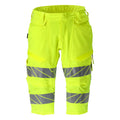 Lange Arbeitsshorts ACCELERATE SAFE warnschutz-gelb