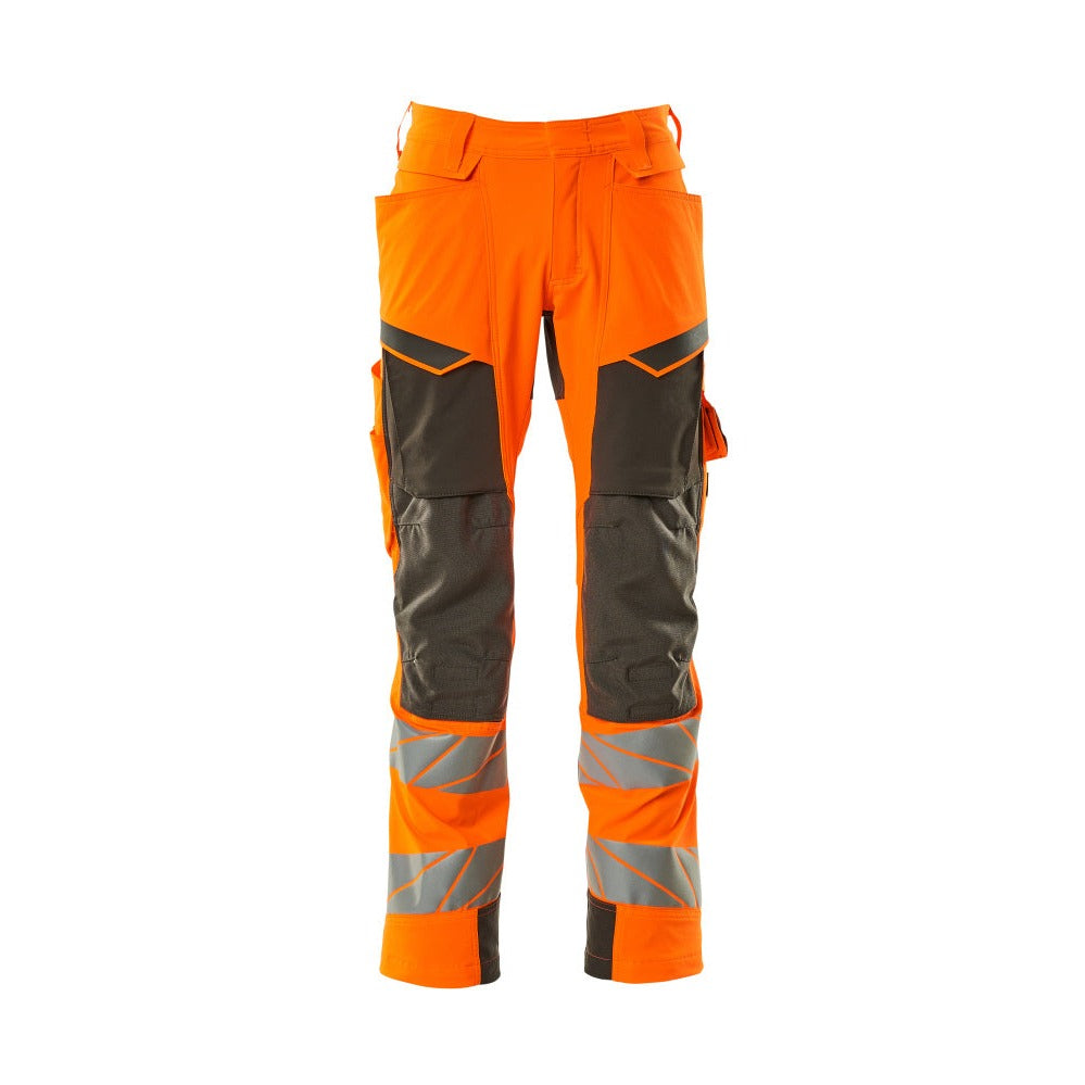 Arbeitshose mit Kniepolstertaschen ACCELERATE SAFE hi-vis orange/dark anthracite
