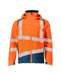 Hardshell-Jacke ACCELERATE SAFE hi-vis orange/dark petroleum