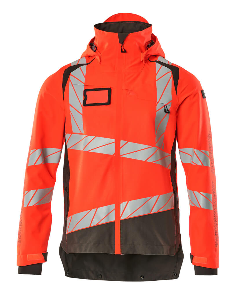 Hardshell-Jacke ACCELERATE SAFE hi-vis red/dark anthracite