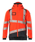 Winterjacke ACCELERATE SAFE hi-vis red/dark navy