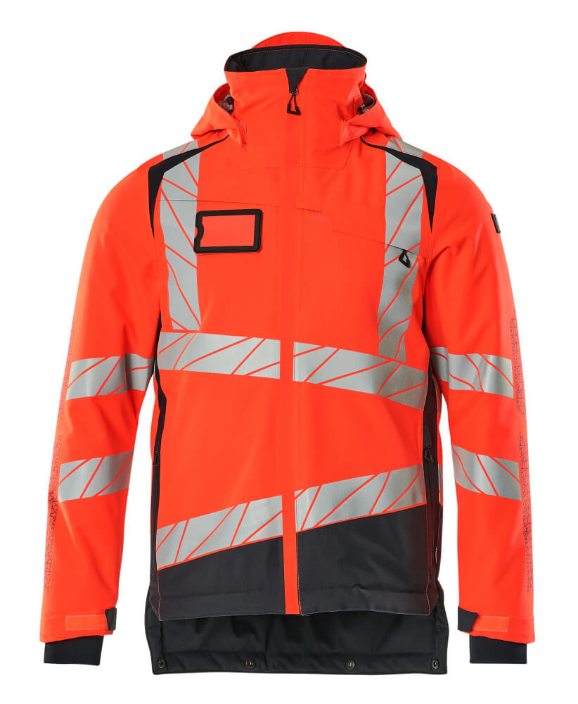 Winterjacke ACCELERATE SAFE hi-vis red/dark navy
