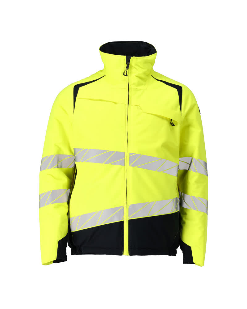 Winterjacke ACCELERATE SAFE hi-vis yellow/dark navy