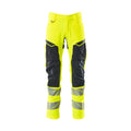 Arbeitshose mit Kniepolstertaschen ACCELERATE SAFE hi-vis yellow/dark navy