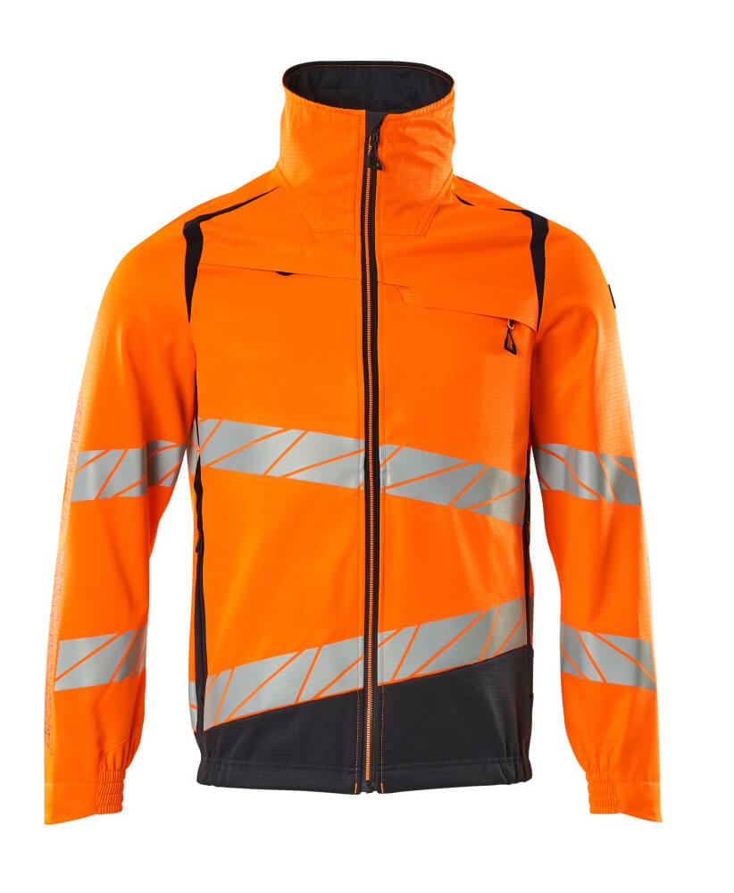 Arbeitsjacke ACCELERATE SAFE hi-vis orange/dark navy