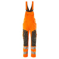 Latzhose mit Kniepolstertaschen ACCELERATE SAFE hi-vis orange/dark anthracite
