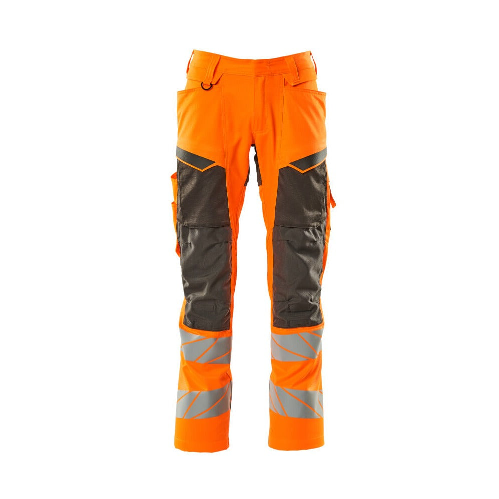 Arbeitshose mit Kniepolstertaschen ACCELERATE SAFE hi-vis orange/dark anthracite
