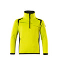 Fleece Jumper for children ACCELERATE SAFE hi-vis yellow/black