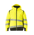 Winter Jacket for children ACCELERATE SAFE hi-vis yellow/black