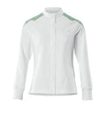 Arbeitsjacke FOOD & CARE white/grass green