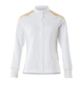 Arbeitsjacke FOOD & CARE white/curry gold