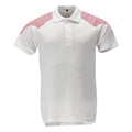 Poloshirt FOOD & CARE white/traffic red