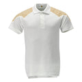 Poloshirt FOOD & CARE white/curry gold
