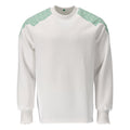 Sweatshirt FOOD & CARE white/grass green