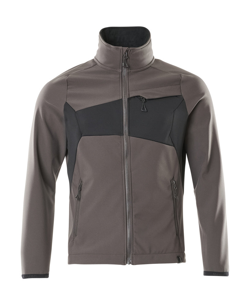 Softshell-Jacke ACCELERATE dark anthracite/black