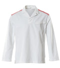 Smock FOOD & CARE white/traffic red