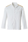 Arbeitsjacke FOOD & CARE white/curry gold