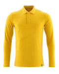Poloshirt langarm CROSSOVER currygold