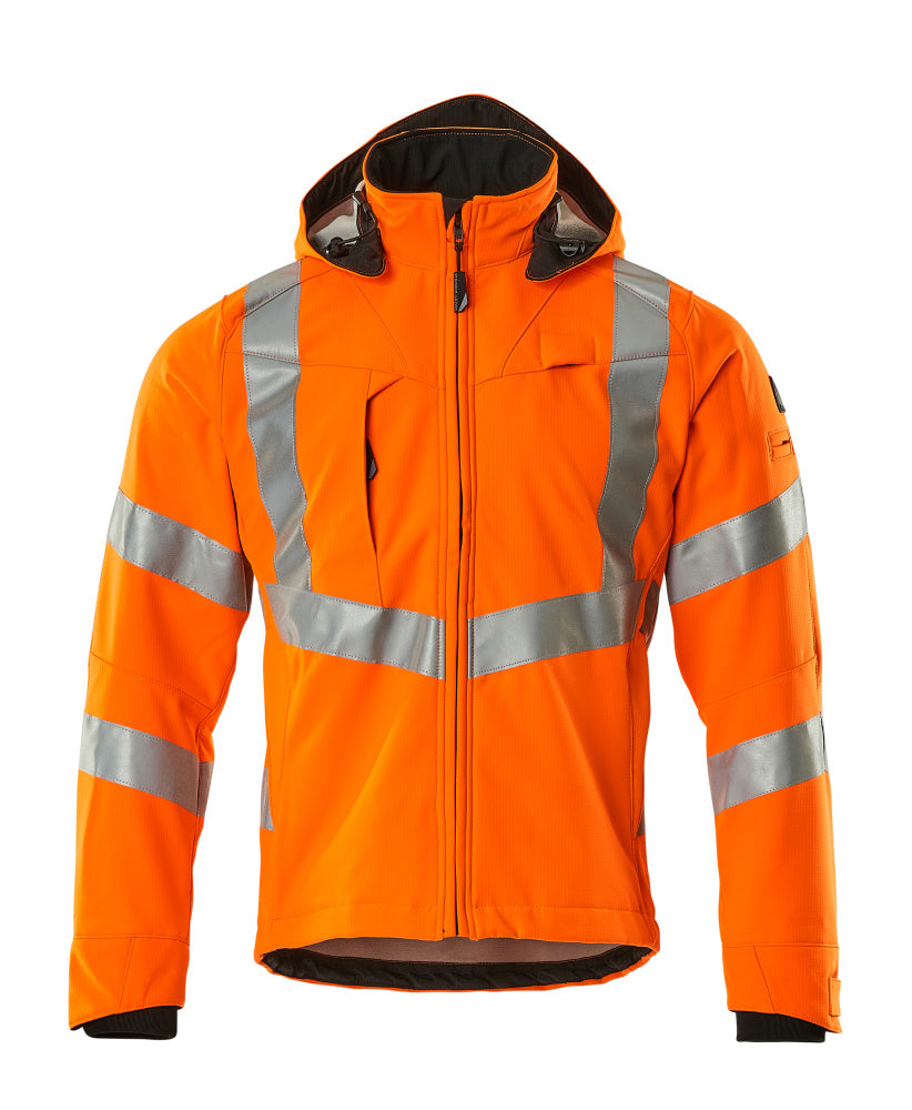 Softshell-Jacke SAFE SUPREME warnschutz-orange