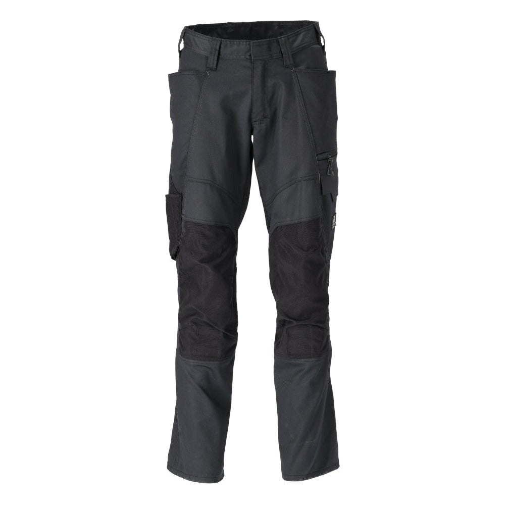 Arbeitshose mit Kniepolstertaschen ACCELERATE schwarz