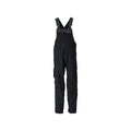 Latzhose mit Kniepolstertaschen ACCELERATE schwarz
