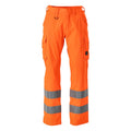 Arbeitshose mit Holstertaschen SAFE LIGHT warnschutz-orange