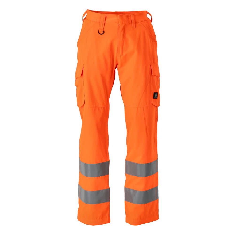 Arbeitshose mit Holstertaschen SAFE LIGHT warnschutz-orange