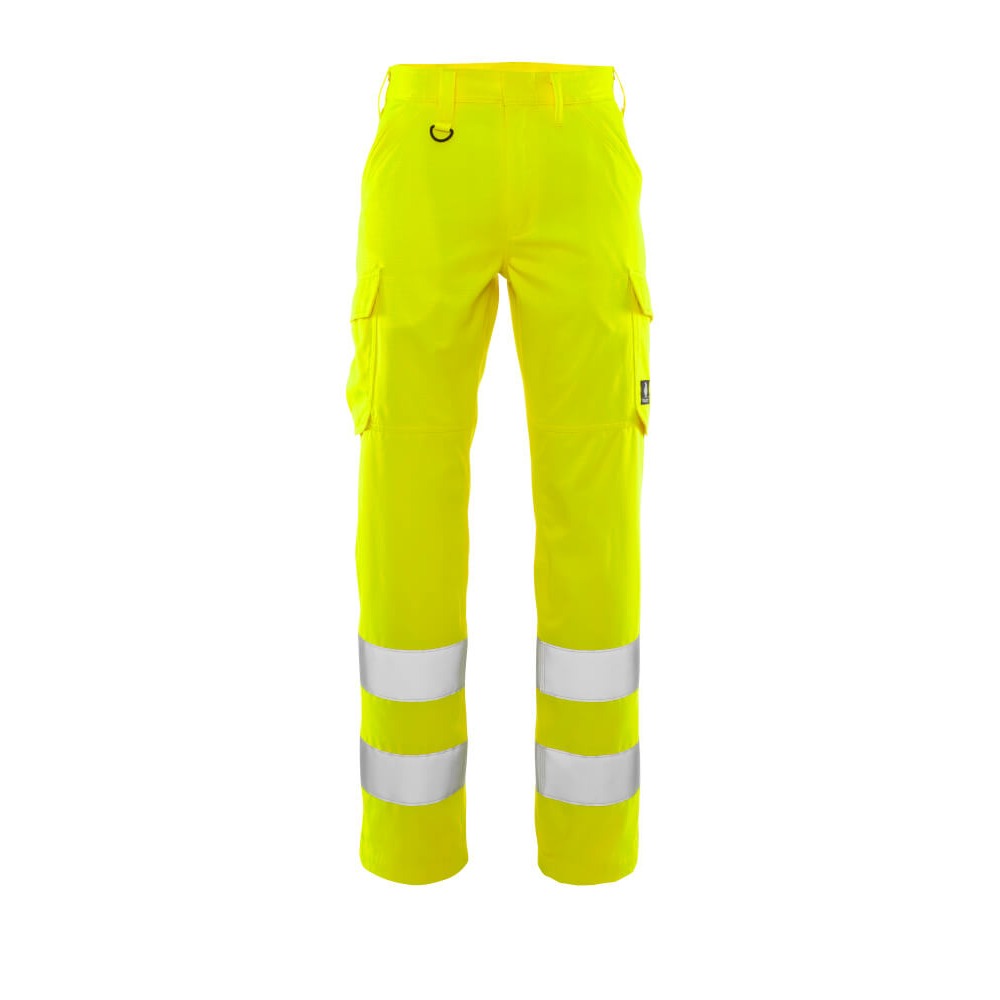 Arbeitshose mit Holstertaschen SAFE LIGHT warnschutz-gelb