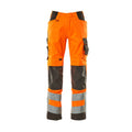 Arbeitshose mit Kniepolstertaschen SAFE SUPREME hi-vis orange/dark anthracite