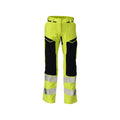 Arbeitshose mit Kniepolstertaschen ACCELERATE MULTISAFE hi-vis yellow/dark navy