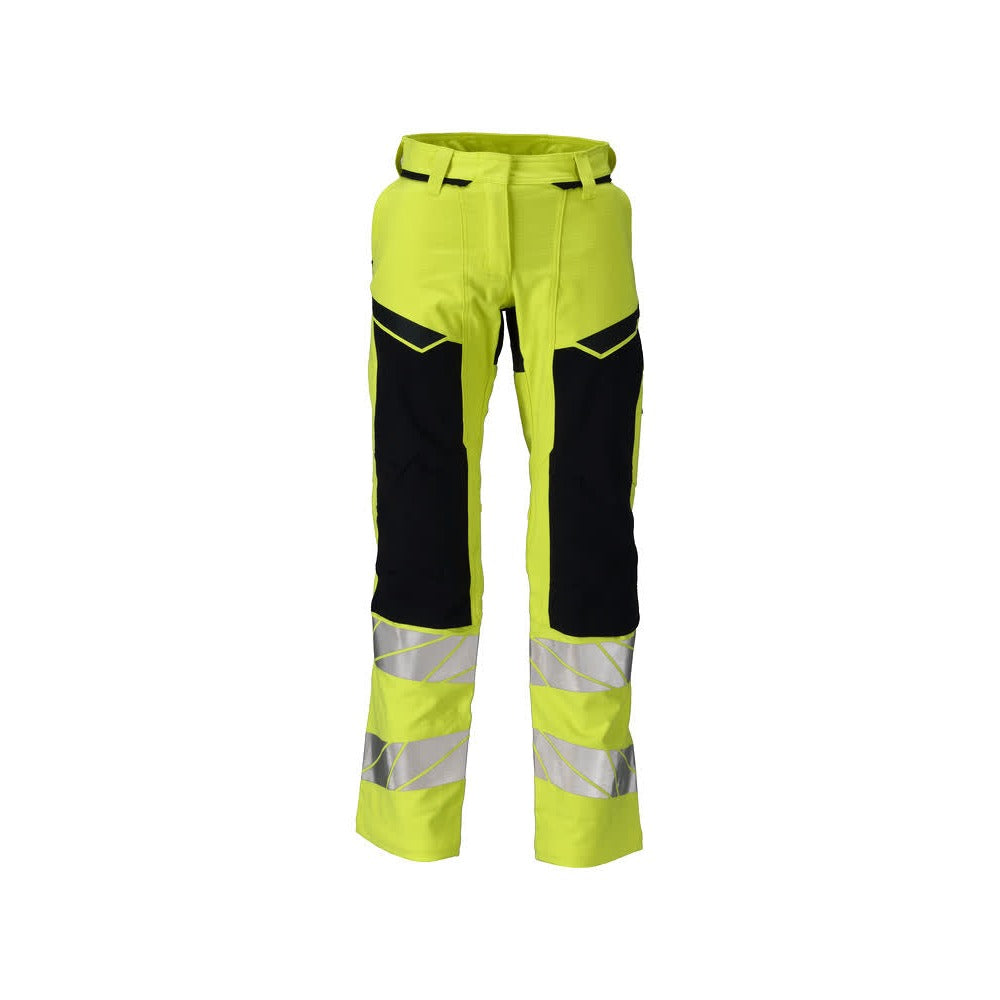 Arbeitshose mit Kniepolstertaschen ACCELERATE MULTISAFE hi-vis yellow/dark navy