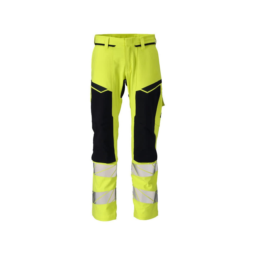 Arbeitshose mit Kniepolstertaschen ACCELERATE MULTISAFE hi-vis yellow/dark navy
