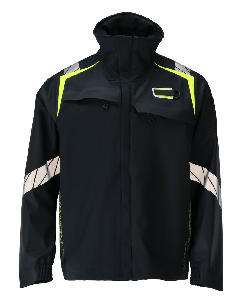 Softshell-Jacke ACCELERATE MULTISAFE dark navy/hi-vis yellow