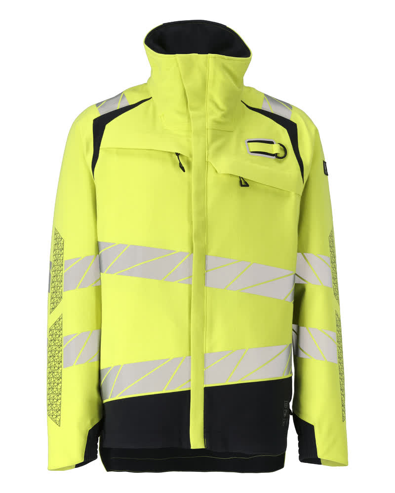 Hardshell-Jacke ACCELERATE MULTISAFE hi-vis yellow/dark navy