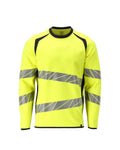 Sweatshirt ACCELERATE MULTISAFE hi-vis yellow/dark navy