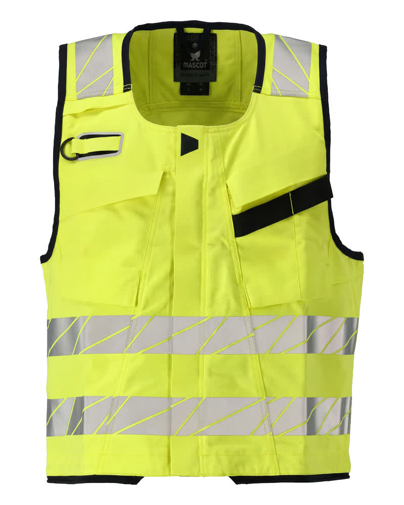 Tool Vest ACCELERATE MULTISAFE hi-vis yellow/dark navy