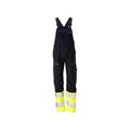 Latzhose mit Kniepolstertaschen ACCELERATE MULTISAFE dark navy/hi-vis yellow