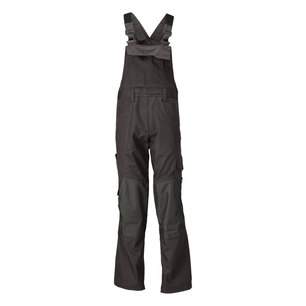 Latzhose mit Kniepolstertaschen ACCELERATE dark anthracite