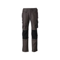 Arbeitshose mit Kniepolstertaschen UNIQUE dark anthracite/black