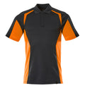 Poloshirt ACCELERATE SAFE dark navy/hi-vis orange