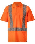 Poloshirt ACCELERATE SAFE warnschutz-orange