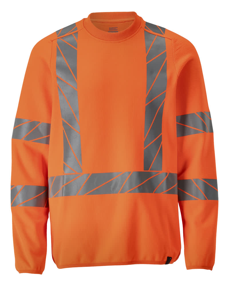 Sweatshirt ACCELERATE SAFE warnschutz-orange