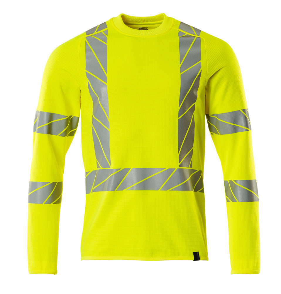 Sweatshirt ACCELERATE SAFE warnschutz-gelb