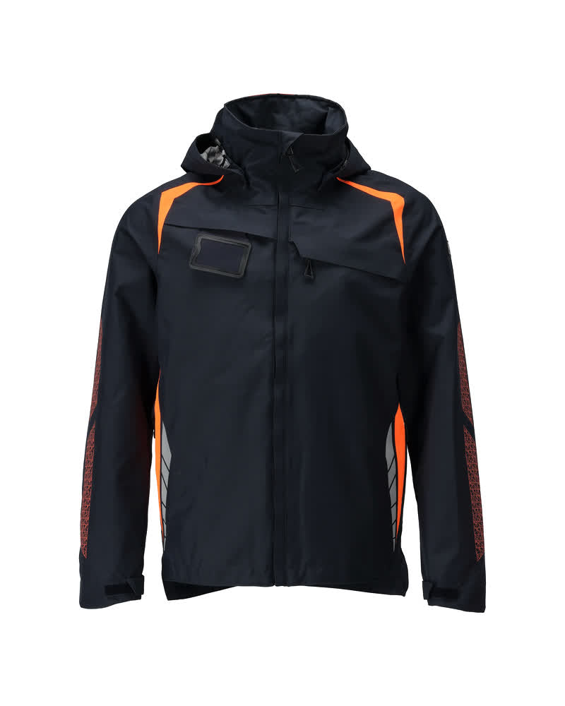 Hardshell-Jacke ACCELERATE SAFE dark navy/hi-vis orange