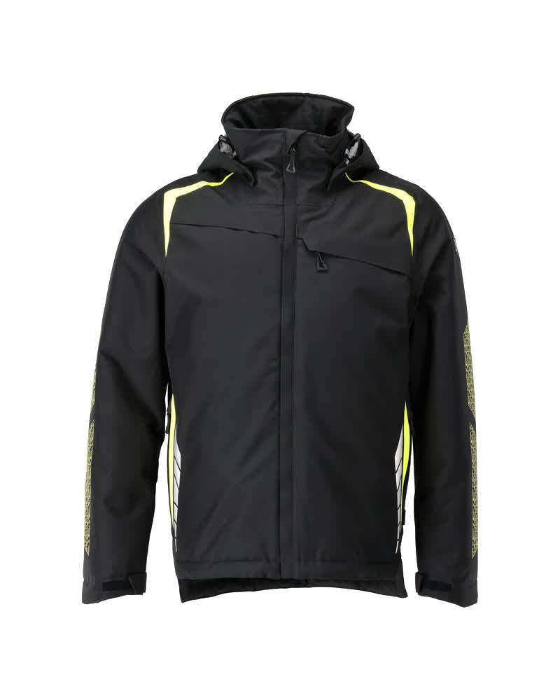 Winterjacke ACCELERATE SAFE black/hi-vis yellow