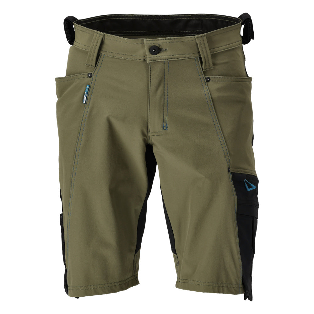 Arbeitsshorts ADVANCED moss green/black