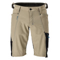 Arbeitsshorts ADVANCED light khaki/black